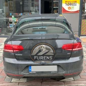 Volkswagen Passat B8  8.5 Bagaj Üstü Black Piano Yarasa Spoiler thumbnail 5