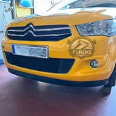 Citroen C Eleysee 2013-2023 Uyumlu H lip Esnek Ön Lip 2 Parça Karlık Ön Ek Tampon Altı Dil thumbnail 7