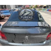 Peugeot 301 Bagaj Üstü Yarasa Spoiler Piano Black thumbnail 4