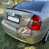 Hyundai Accent Era Bagaj Üstü Yarasa Spoiler Bagaj Çıtası Piano Black thumbnail 3