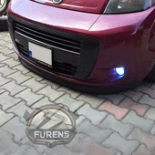 Fiat Fiorino 2008-2023 Uyumlu H lip Esnek Ön Lip 2 Parça Karlık Ön Ek Tampon Altı Dil thumbnail 8