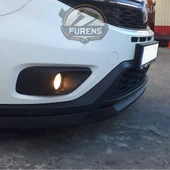 Fiat Doblo 4 2015-2023 Uyumlu H lip Esnek Ön Lip 2 Parça Karlık Ön Ek Tampon Altı Dil thumbnail 6