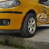 Fiat Albea 2002-2013 Uyumlu H lip Esnek Ön Lip 2 Parça Karlık Ön Ek Tampon Altı Dil thumbnail 8