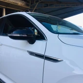Volksvogen Passat B8 2015- 2023 arası tüm  modellere uygun Batman Yarasa Ayna Kapağı Piano Black Abs Plastik - 8