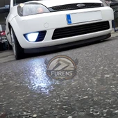 Ford Fiesta 2002-2008 Uyumlu H lip Esnek Ön Lip 2 Parça Karlık Ön Ek Tampon Altı Dil thumbnail 9