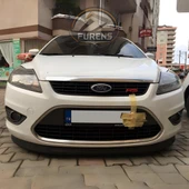 Ford Focus 2,5 2008-2011 Uyumlu H lip Esnek Ön Lip 2 Parça Karlık Ön Ek Tampon Altı Dil thumbnail 10