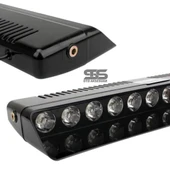 12 Ledli 15 Modlu Vantuzlu Turuncu Beyaz Çakar Lamba  Traktör Kamyonet Foklift Çakmaklık Girişli - 5