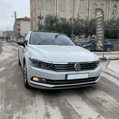 Volksvogen Passat B8 2015- 2023 arası tüm  modellere uygun Batman Yarasa Ayna Kapağı Piano Black Abs Plastik - 5