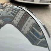 Audi A3 Bagaj Üstü Black Piano Yarasa Spoiler Bagaj Çıtası thumbnail 3