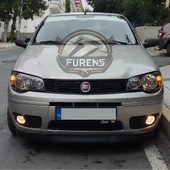 Fiat Palio 1997-2012 Uyumlu H lip Esnek Ön Lip 2 Parça Karlık Ön Ek Tampon Altı Dil thumbnail 6