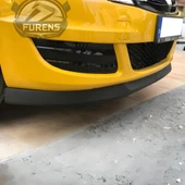 Dacia Logan MCV 2013-2020 Uyumlu H lip Esnek Ön Lip 2 Parça Karlık Ön Ek Tampon Altı Dil thumbnail 10