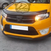 Dacia Logan MCV 2013-2020 Uyumlu H lip Esnek Ön Lip 2 Parça Karlık Ön Ek Tampon Altı Dil thumbnail 6