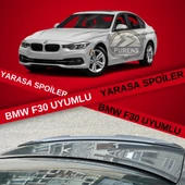 Bmw F30 318 320 325 330 Bagaj Üstü Yarasa Spoiler Piano Black thumbnail 1