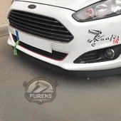 Ford Fiesta 2013-2017 Uyumlu H lip Esnek Ön Lip 2 Parça Karlık Ön Ek Tampon Altı Dil thumbnail 5