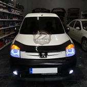 Peugeot Partner 2 2002-2008 Uyumlu H lip Esnek Ön Lip 2 Parça Karlık Ön Ek Tampon Altı Dil thumbnail 8