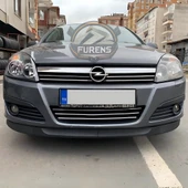 Opel Astra H 2004-2012 Uyumlu H lip Esnek Ön Lip 2 Parça Karlık Ön Ek Tampon Altı Dil thumbnail 5