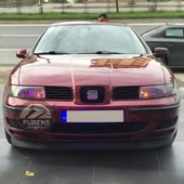 Seat Toledo 1999-2004 Uyumlu H lip Esnek Ön Lip 2 Parça Karlık Ön Ek Tampon Altı Dil thumbnail 3