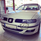 Seat Toledo 1999-2004 Uyumlu H lip Esnek Ön Lip 2 Parça Karlık Ön Ek Tampon Altı Dil thumbnail 5