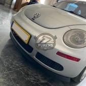 Volkswagen Beetle 1995-2008 Uyumlu H lip Esnek Ön Lip 2 Parça Karlık Ön Ek Tampon Altı Dil thumbnail 4