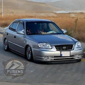 Hyundai Accent Admire 2000-2006 Uyumlu H lip Esnek Ön Lip 2 Parça Karlık Ön Ek Tampon Altı Dil - 3