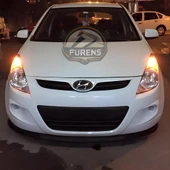 Hyundai İ20 2008-2014 Uyumlu H lip Esnek Ön Lip 2 Parça Karlık Ön Ek Tampon Altı Dil thumbnail 8