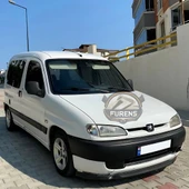 Peugeot Partner 1 1996-2003 Uyumlu H lip Esnek Ön Lip 2 Parça Karlık Ön Ek Tampon Altı Dil thumbnail 1