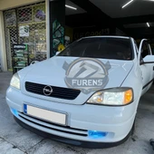 Opel Astra G 1998-2004 Uyumlu H lip Esnek Ön Lip 2 Parça Karlık Ön Ek Tampon Altı Dil thumbnail 10