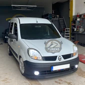 Renault Kangoo 1 1998-2007 Uyumlu H lip Esnek Ön Lip 2 Parça Karlık Ön Ek Tampon Altı Dil thumbnail 3