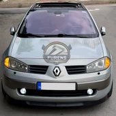 Renault Megane 2 2003-2008 Uyumlu H lip Esnek Ön Lip 2 Parça Karlık Ön Ek Tampon Altı Dil thumbnail 1