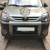 Peugeot Partner 2 2002-2008 Uyumlu H lip Esnek Ön Lip 2 Parça Karlık Ön Ek Tampon Altı Dil thumbnail 5