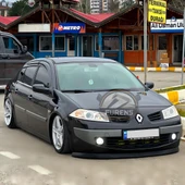 Renault Megane 2 2003-2008 Uyumlu H lip Esnek Ön Lip 2 Parça Karlık Ön Ek Tampon Altı Dil thumbnail 7