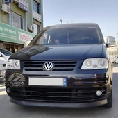 Volkswagen Caddy mk3 2005-2010 Uyumlu H lip Esnek Ön Lip 2 Parça Karlık Ön Ek Tampon Altı Dil - 1