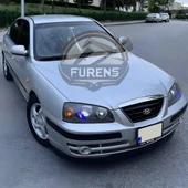 Hyundai Elantra 2002-2007 Uyumlu H lip Esnek Ön Lip 2 Parça Karlık Ön Ek Tampon Altı Dil thumbnail 5