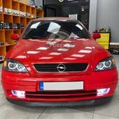 Opel Astra G 1998-2004 Uyumlu H lip Esnek Ön Lip 2 Parça Karlık Ön Ek Tampon Altı Dil thumbnail 3