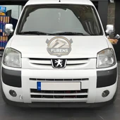 Peugeot Partner 2 2002-2008 Uyumlu H lip Esnek Ön Lip 2 Parça Karlık Ön Ek Tampon Altı Dil thumbnail 1