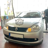 Renault Symbol Thalia 2008-2012 Uyumlu H lip Esnek Ön Lip 2 Parça Karlık Ön Ek Tampon Altı Dil thumbnail 5