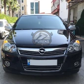 Opel Astra H 2004-2012 Uyumlu H lip Esnek Ön Lip 2 Parça Karlık Ön Ek Tampon Altı Dil thumbnail 1