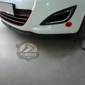 Hyundai İ20 2008-2014 Uyumlu H lip Esnek Ön Lip 2 Parça Karlık Ön Ek Tampon Altı Dil thumbnail 9