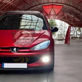 Peugeot 206 206+ 1998-2012 Uyumlu H lip Esnek Ön Lip 2 Parça Karlık Ön Ek Tampon Altı Dil thumbnail 4