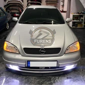 Opel Astra G 1998-2004 Uyumlu H lip Esnek Ön Lip 2 Parça Karlık Ön Ek Tampon Altı Dil thumbnail 6