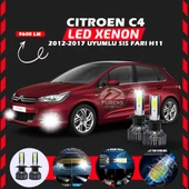 Citroen C4 2012-2017 Sis Farı Uyumlu Şimşek Etkili Led Xenon Pro Series H11 thumbnail 7