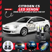 Citroen C5 2008-2015 Kısa Far Uyumlu Şimşek Etkili Led Xenon Pro Series H7 thumbnail 7
