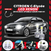 Citroen C-Elysee 2010-2023 Uzun Far Uyumlu Şimşek Etkili Led Xenon Performance Series H1 thumbnail 6