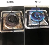 Pratik Kare Ocak Üstü Yağ Koruyucu Alüminyum Levha 23*23 Cm 10 Adet - 4