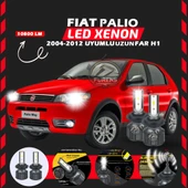 Fiat Palio 2004-2012 Uzun Far Uyumlu Şimşek Etkili Led Xenon Premium Series H1 thumbnail 7