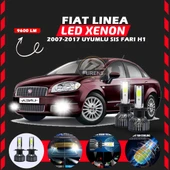 Fiat Linea 2007-2017 Sis Farı Uyumlu Şimşek Etkili Led Xenon Pro Series H1 thumbnail 1