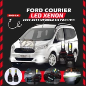 Ford Courier 2007-2014 Sis Farı Uyumlu Şimşek Etkili Led Xenon Light Series H11 thumbnail 1