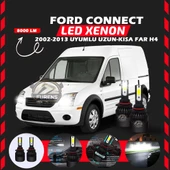 Ford Connect 2002-2013 Uzun - Kısa Far Uyumlu Şimşek Etkili Led Xenon Light Series H4 thumbnail 8
