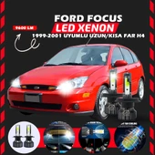Ford Focus 1 1999-2001 Uzun-Kısa Uyumlu Şimşek Etkili Led Xenon Pro Series H4 thumbnail 1