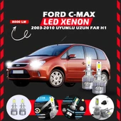 Ford C-MAX 2003-2010 Uzun Far Uyumlu Şimşek Etkili Led Xenon Performance Series H1 thumbnail 1